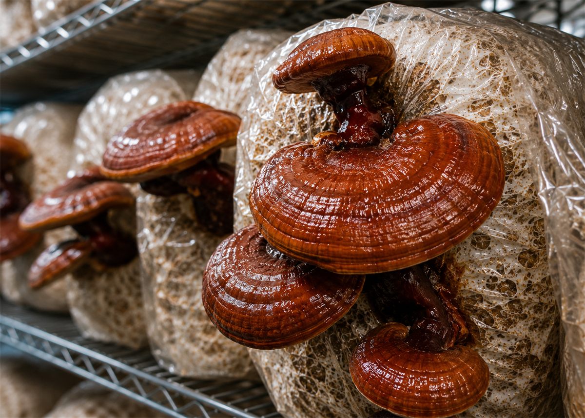 Reishi – lesklá červenohnedá huba