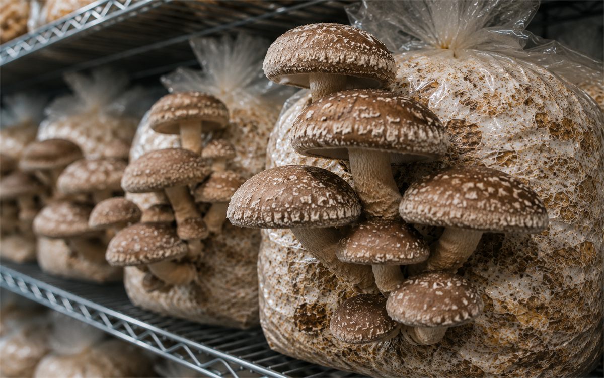 Shiitake – hnedé klobúky húb